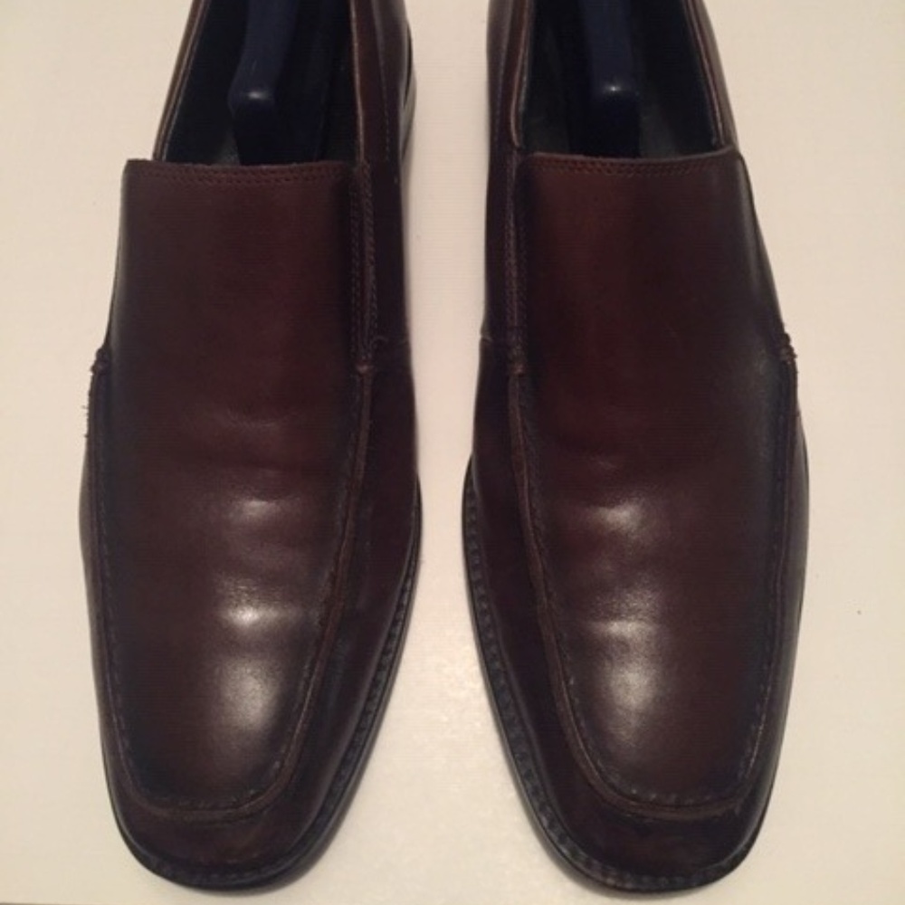 Gordon Rush Brown Leather Dress